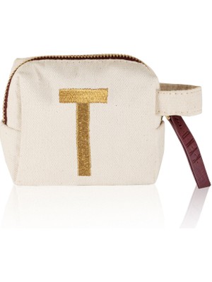 The Mia Harf Nakışlı Çanta T 14X12 cm