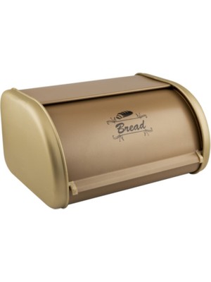 Özbience Şık Sürgülü Ekmek Kutusu, Silver Bronz Tasarım, Modern Mutfak Aksesuarı