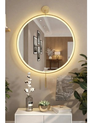 PremiumPort Şık ve Modern Pilli Kablosuz Aynalı Dekoratif Ürün