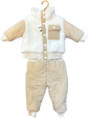 Erkek Bebek Alt Üst Takım Kışlık
