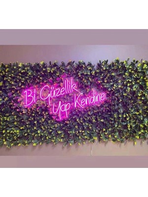 PremiumPort Renkli Neon LED Dekoratif Duvar Aydınlatması, Kendin Yap Güzellik Vurgusu