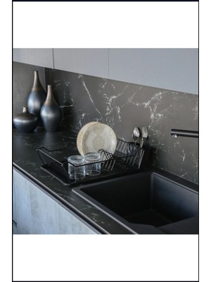 Özbience Paslanmaz Bulaşık Kurutmalık Tel, Tezgah Üstü, Uzun Ömürlü, Pratik Kullanım