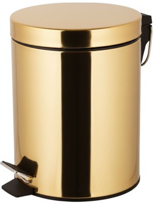 DKR Dekor Banyo - Çöp Kovası 5lt (Gold)