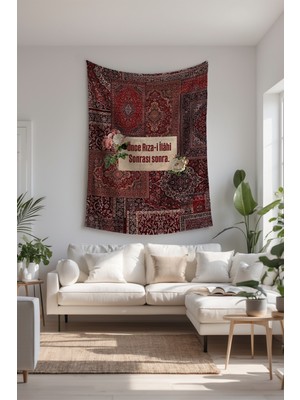 Charmbi Islami Duvar Örtüsü – Dekoratif Modern Renkli Tasarımlar Huzur Dolu Duvar Örtüsü