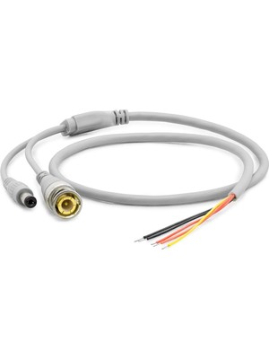 Skygo Power Jak Kablo Dc + Bnc 60CM Beyaz HDX5530