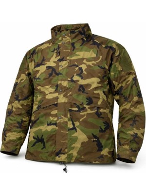 Single Sword Erkek Kamuflaj Mont – Kapüşonlu, Çok Cepli Askeri Outdoor Ceket