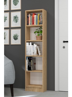 Mobilique Lila Modern Kitaplık Safirmeşe