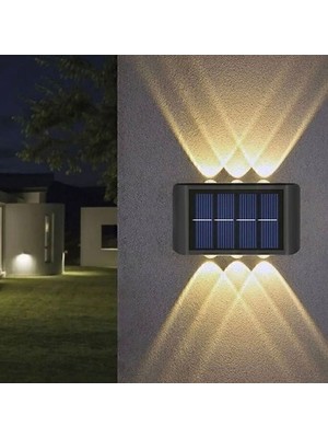 Aksiyon Global Aplik Güneş Enerjili Solar Bahçe Lambası Çift Yönlü