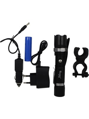 Watton Zoomlu Şarjlı El Feneri En Uygun Fiyata WT-038
