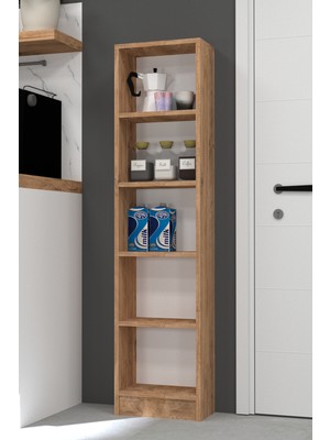 Mobilique Lila Çok Amaçlı Mutfak Dolabı Atlantik Çam