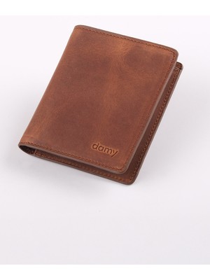 Ancora Leather Hakiki Deri Rfıd Korumalı Erkek Cüzdan 43205 Taba