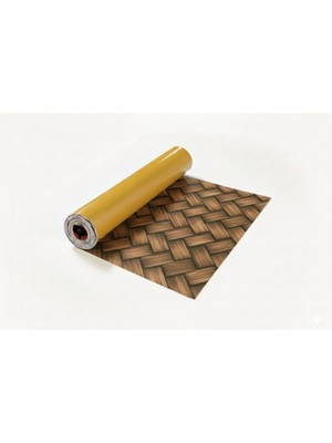 Tink Kendinden Yapışkanlı Keçe Duvar Kağıdı Balıksırtı Desenli 48x280 cm (1 Adet / 1,34 M²)