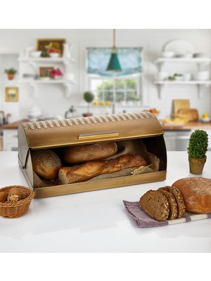 Özbience Oval Büyük Ekmeklik, 39 Cm, Şık ve Dayanıklı Tasarım