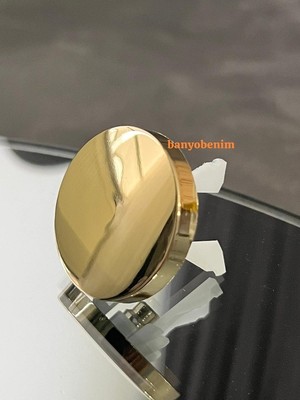 İz Yapı Iz Yapı Lavabo Su Taşma Yüzüğü Gold