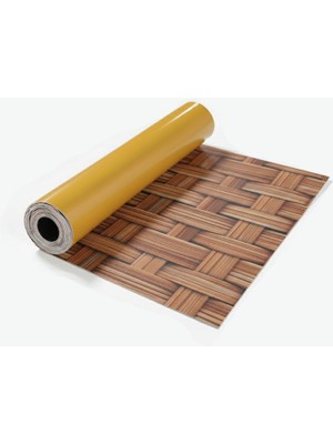 Tink Kendinden Yapışkanlı Keçe Duvar Kağıdı Örgü Desenli 48x280 cm (1 Adet / 1,34 M²)