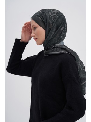 Carell Vintage Soft Yeşil Nilla Pamuklu Şal