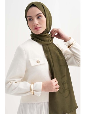 Carell Aura Desen Rina Floş Jakar Şal Haki