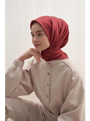 Carell Twill Eşarp Bordo