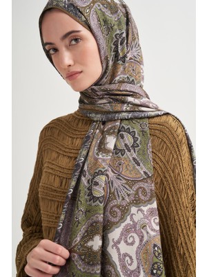 Carell Aria Incira Viskon Şal Soft Yeşil