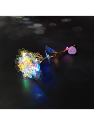 PremiumPort Işıklı Sonsuzluk Gülü, Sevgililer ve Özel Günler Için Mükemmel Hediye