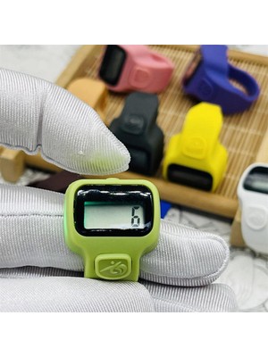 PremiumPort Parmaklara Uygun LED Işıklı Mini Zirkon Yüzük, Yenilikçi Tasarım