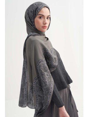 Carell Breeze Incira Viskon Şal Gri