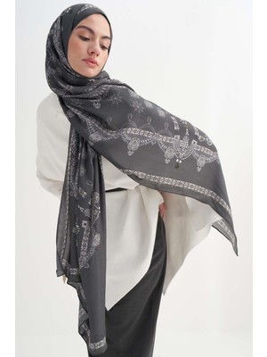 Carell Nova Incira Viskon Şal Antrasit