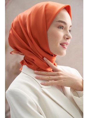 Carell Twill Eşarp Turuncu