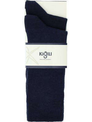 Kiğılı 2'li Pamuklu Desenli Çorap Seti