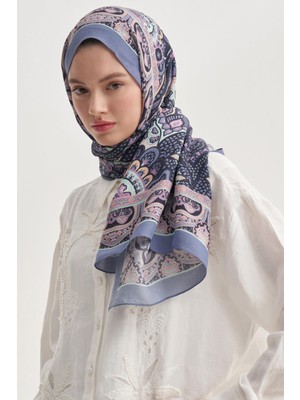 Carell Olea Lila Nilla Pamuklu Şal