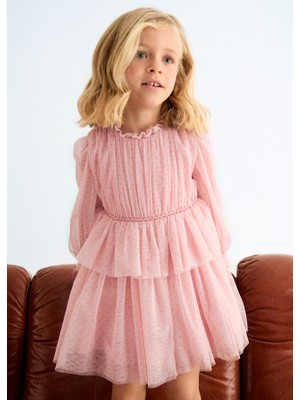 Mayoral Abel Lula Kız Çocuk Tüllü Elbise