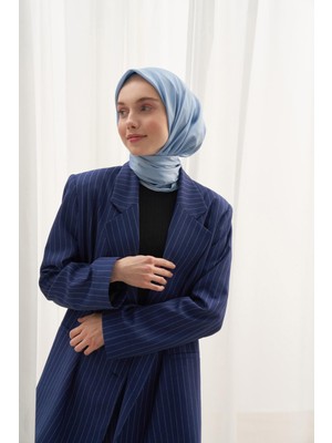 Carell Twill Eşarp Mavi