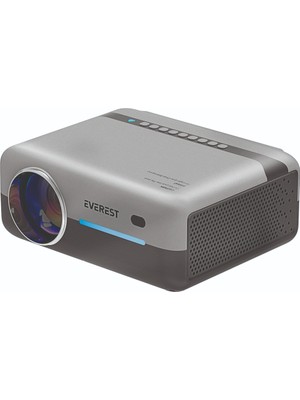 Fantastik Store Everest PJ03, 300 LED Lümen, 1920X1080, 2xhdmı, 1xusb, Tf Soket, Wifi, Bluetooth, 30.000 Saat LED Ömrü, 3W Speaker, Android 9.0, Full Hd Projeksiyon Cihazı