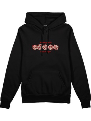 The Lucid Lab What Happened In Vegas Stays In Vegas  Oversize Hoodie - Siyah