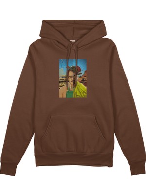 The Lucid Lab Walter White / Heisenberg   Oversize Hoodie - Kahverengi