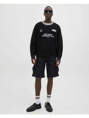 Jack & Jones Jack&jones 12269386 Jpstcole Hart Tech Bel Lastıklı Kargo Sort