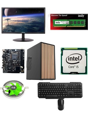 EFSOFFİCE0004-2 - I5 2. Nesil 8gb Ram 256GB SSD 20 Inç Monitör Klavye Mouse Set Ofis Bilgisayarı