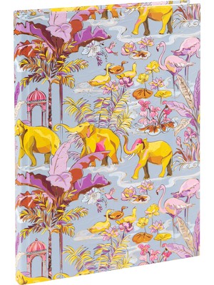 Goldbuch Insignia Dark A5 Not Defteri – 200 Sayfa, 100 G/m², Gold/silver Kabartmalı – Made In Germany