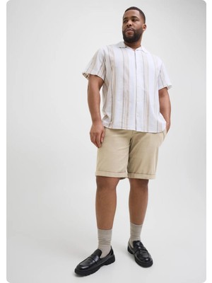 Jack & Jones Jack&jones 12232570  Battal Buyuk Beden Erkek Sort