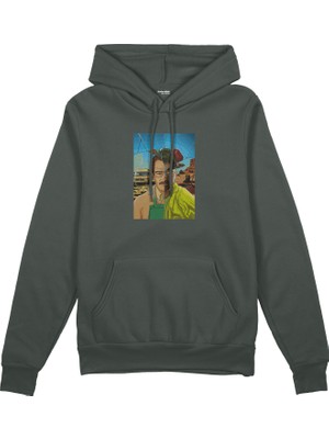 The Lucid Lab Walter White / Heisenberg   Oversize Hoodie - Antrasit
