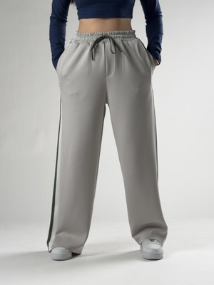 Cocopelli Gri Yan Çıtçıtlı Kadın Eşofman COC2768