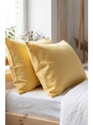giftkonsept Pamuklu Fermuarlı 50X70 cm 2'li Yastık Kılıfı