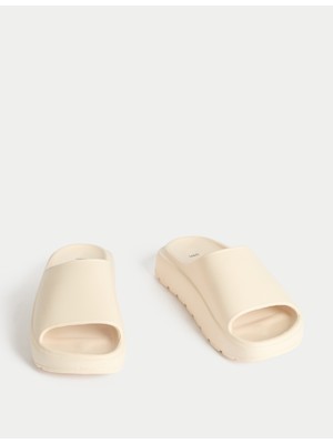 Marks & Spencer Çocuk Kalın Tabanlı Sliders Terlik – 1-6 Yaş