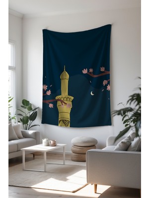 Charmbi Islami Duvar Örtüsü – Dekoratif Modern Renkli Tasarımlar Huzur Dolu Duvar Örtüsü