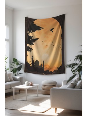 Charmbi Islami Duvar Örtüsü – Dekoratif Modern Renkli Tasarımlar Huzur Dolu Duvar Örtüsü