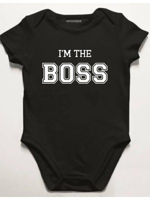 Venüs Dijital Boss Bebek Body Zıbın