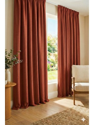 Miabella Home Mr.stock Blackout Işık Geçirmez Güneşlik Fon Perde Tek Kanat  - 12189