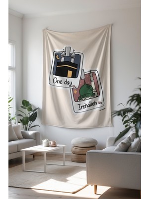 Charmbi Islami Duvar Örtüsü – Dekoratif Modern Renkli Tasarımlar Huzur Dolu Duvar Örtüsü