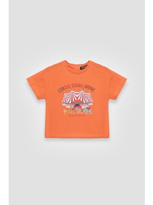 GB Baby Bg Store Erkek Bebek Turuncu Tshirt