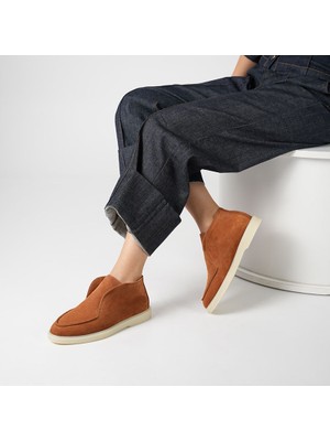 Ametist Damla Taba Süet Kadın Bot